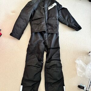 Aero Roadcrafter Black Motorcycle Riding Suit